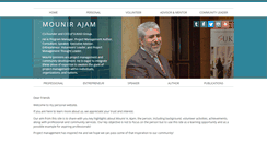 Desktop Screenshot of mounirajam.com